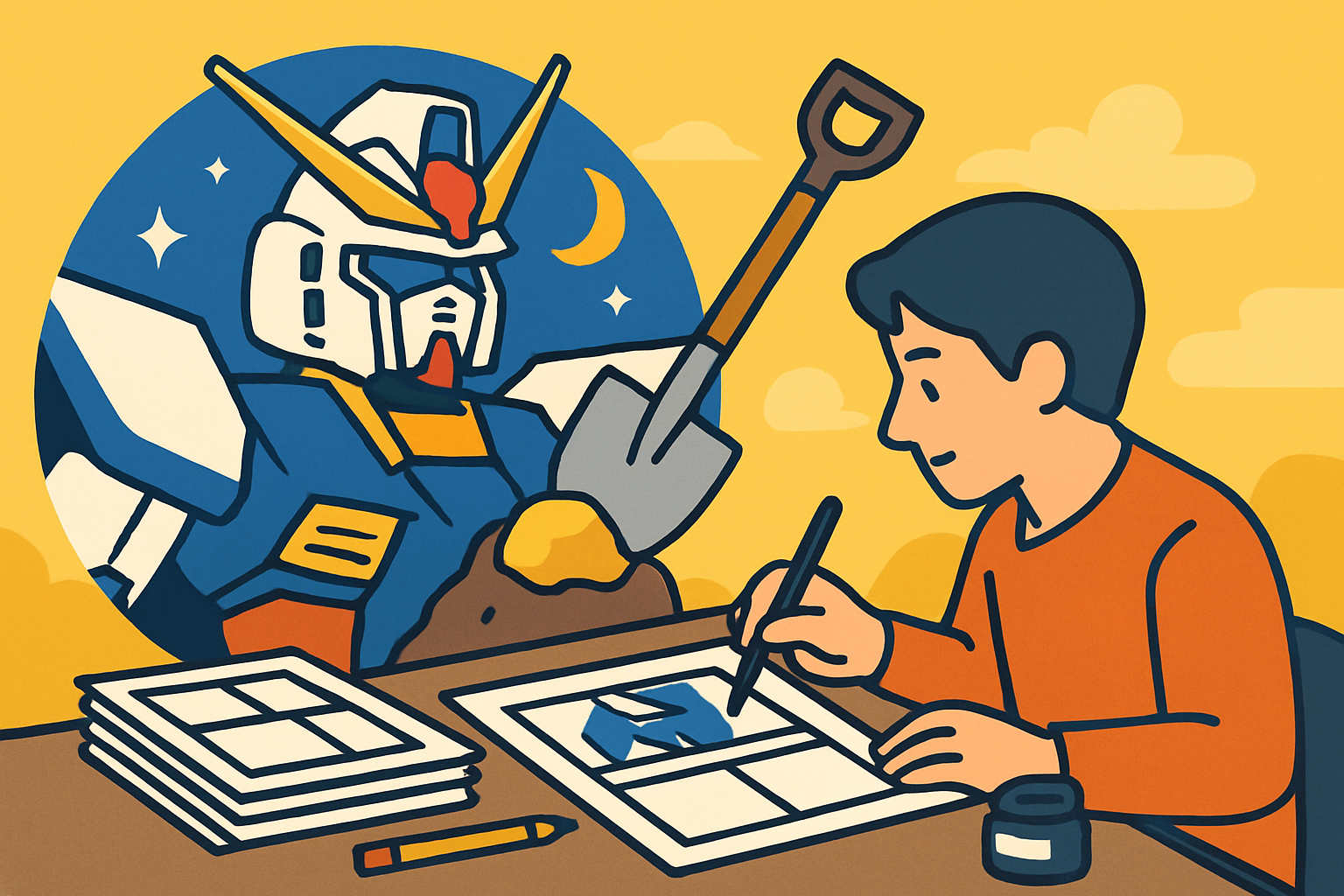 「忘れかけた夢を掘り出してきました」――ガンダムX、8年ぶりの続編漫画が動き出した理由