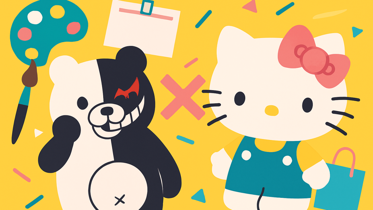 「殺し合いの学園」とキティが同じ絵に――ダンガンロンパ×サンリオ、望月けいが結んだ理由