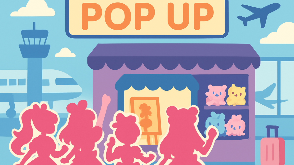 名探偵・アイドル・わんだふる、3シリーズ合同の渋谷プリキュアPOPUPが「空港」を選んだ理由