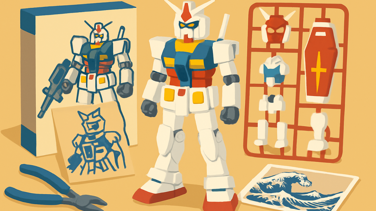 組み立て簡単のはずが、パッケージは浮世絵ばり——ENTRY GRADEガンダムに仕込まれた”和”の狙い