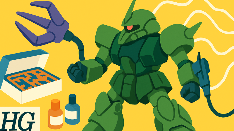 ガンダムZZの「ハンマ・ハンマ」がまさかのHG化、有線サイコミュ再現に込められた設計の狙い