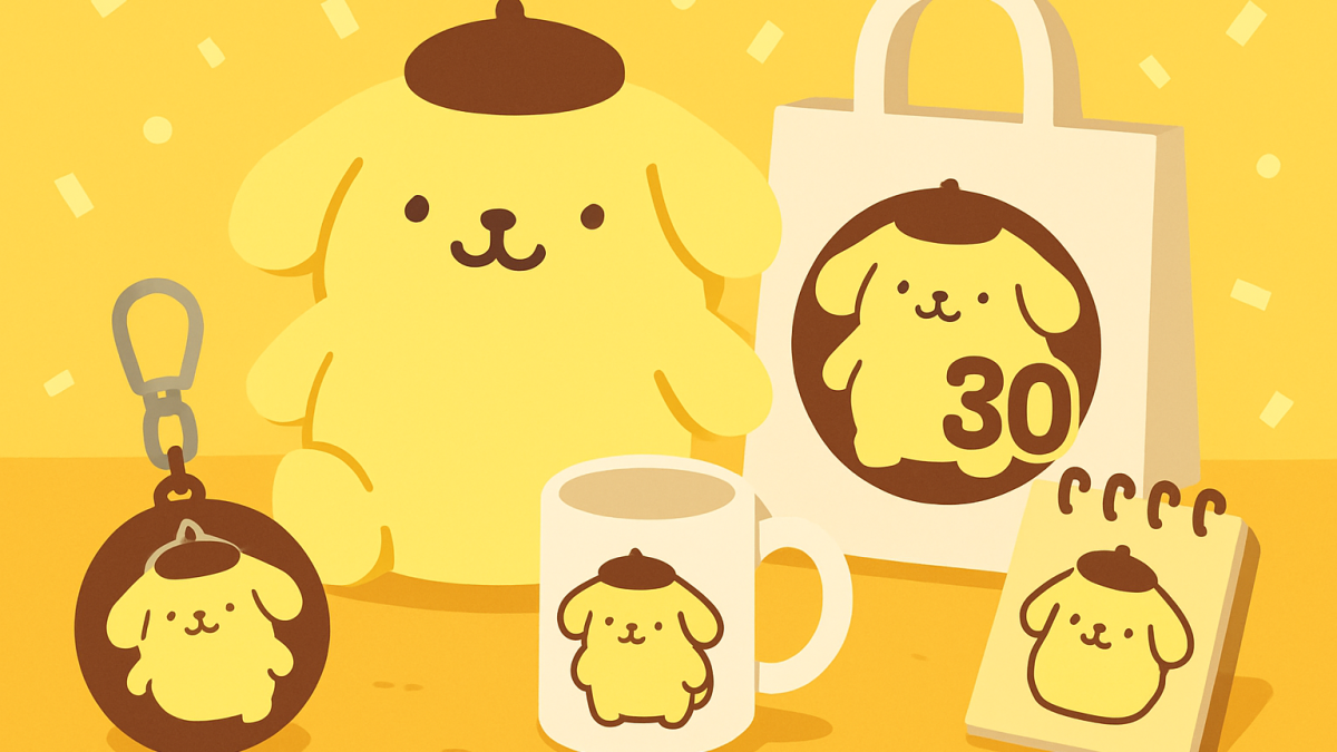 新作なのに30年前の顔——ポムポムプリン30周年「あの頃の」グッズが刺さる理由