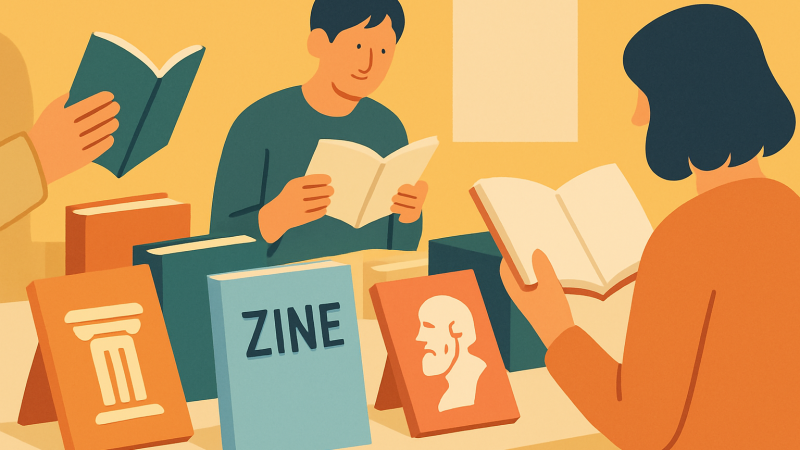 「面白そうな本を求めて」——ジュンク堂池袋9階に人文系だけのZINEが集まる理由
