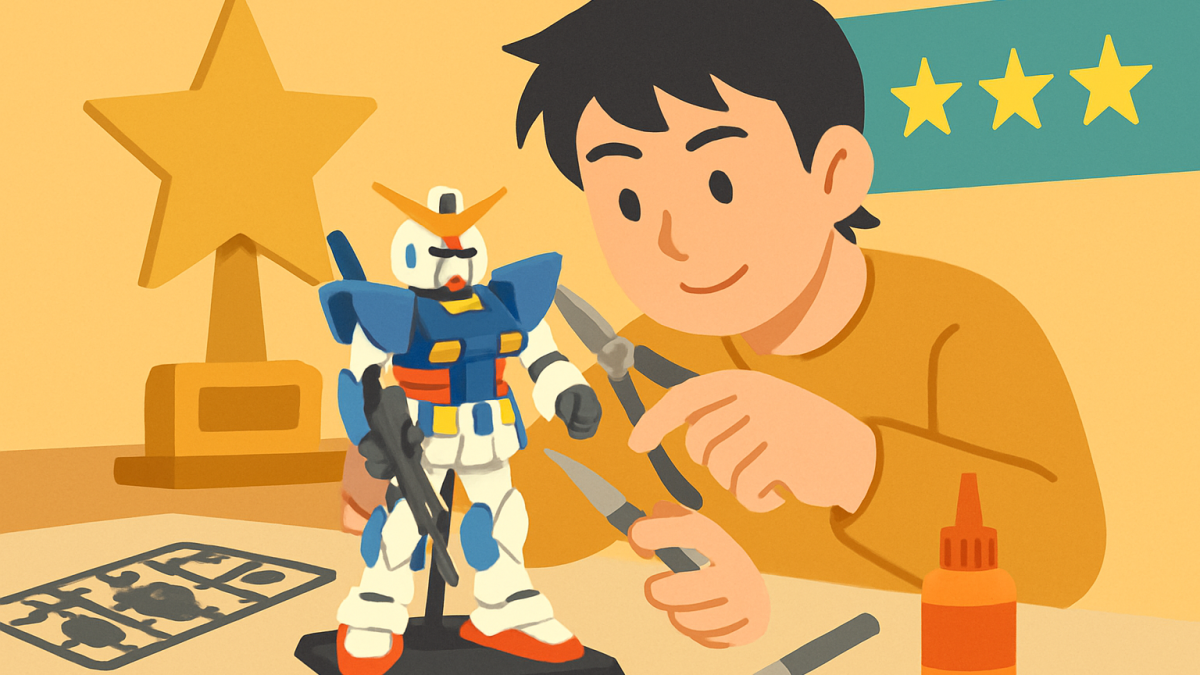 「年甲斐もなくドキドキしたよ」――『はじめの一歩』森川ジョージさんが、憧れのガンプラコンテストに初挑戦した夜