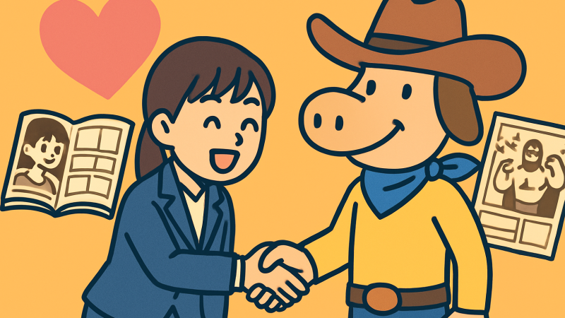 「ギリ子の愛がブロンコビリーを動かした」――4コマ漫画の”片想い”が本物のコラボになるまで