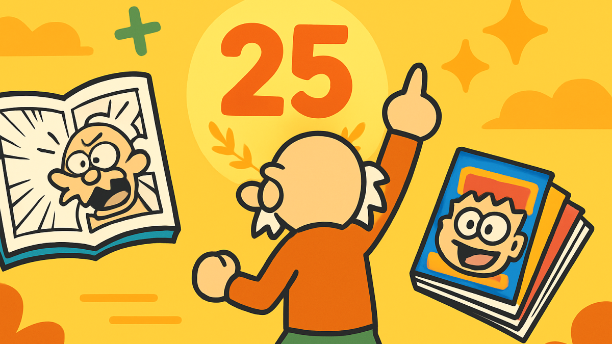 「読むっきゃねええぇぇぇ！！」――連載25周年の「でんぢゃらすじーさん」、巻頭カラーが選んだ意外なテーマ