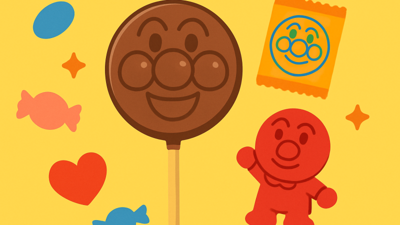 「わーほんとだー！！」――アンパンマンのペロペロチョコ、まさかのマスコットチャーム化