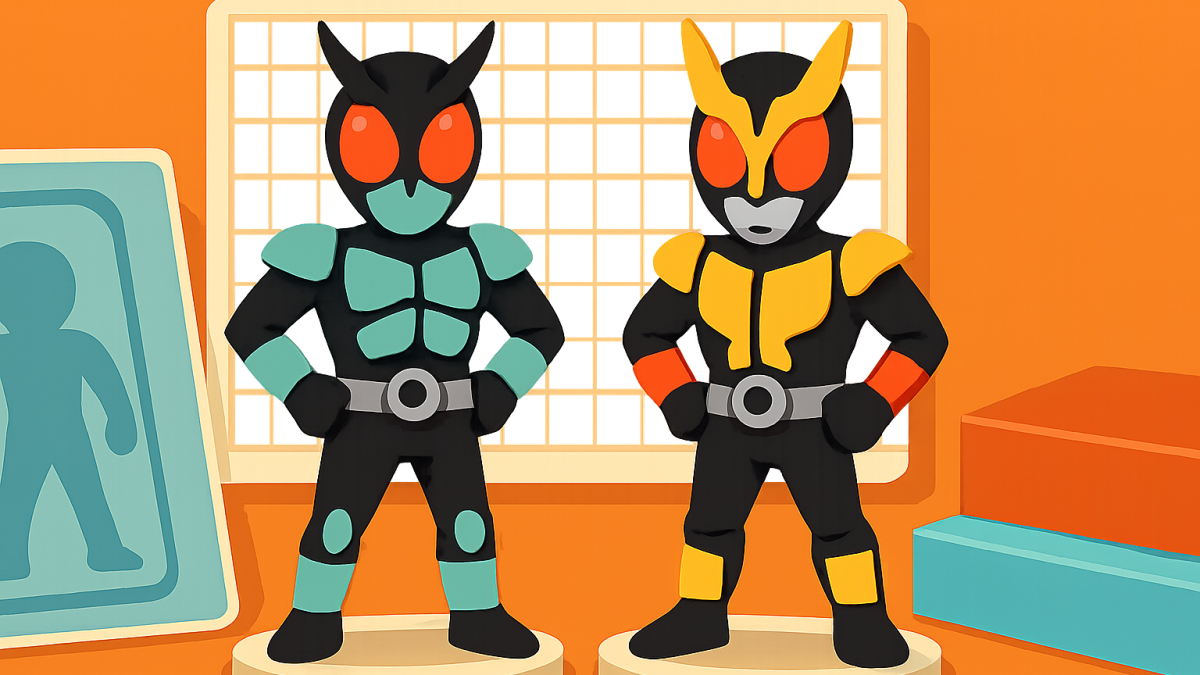 20年目に初めての同時発売——仮面ライダー「地獄兄弟」に専用背景シートまで付いた理由