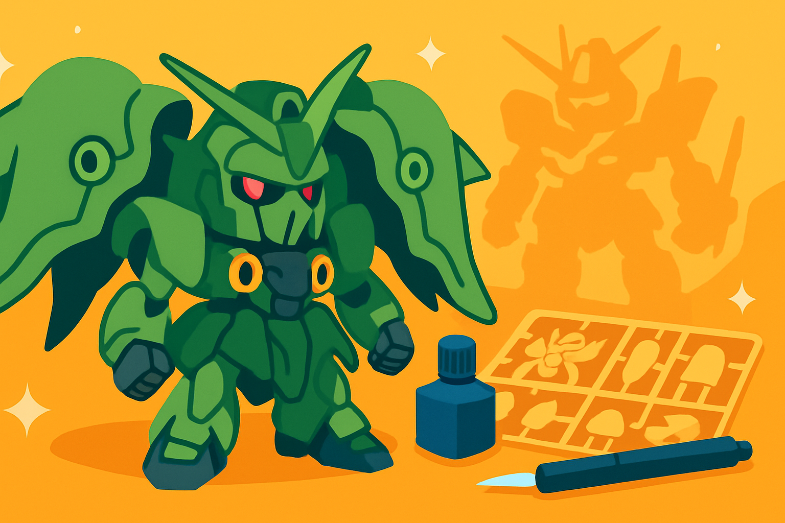 ガンダムタイプ以外では初、「MGSD クシャトリヤ」があの巨体をシリーズ入りさせた理由