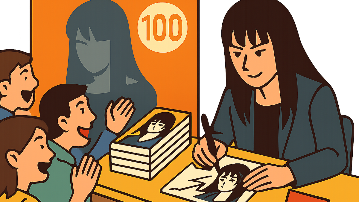 「先生のファンだと思うとなんか気分上がりますね」──栗原正尚「怨み屋本舗」100巻記念サイン会が26年目に見せたもの