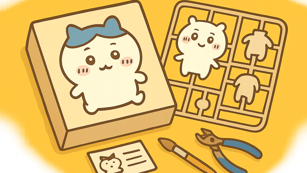ちいかわの新プラキット「ちいプラ」が予約開始、送料無料と引き換えにうさぎ分の発送は2027年1月に