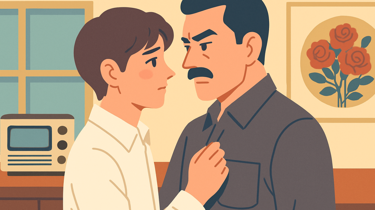 「おっちゃんの濃味ツンデレBL」――ふんわりBL扉絵の読切「遺影がない！」が描く昭和の父と初恋